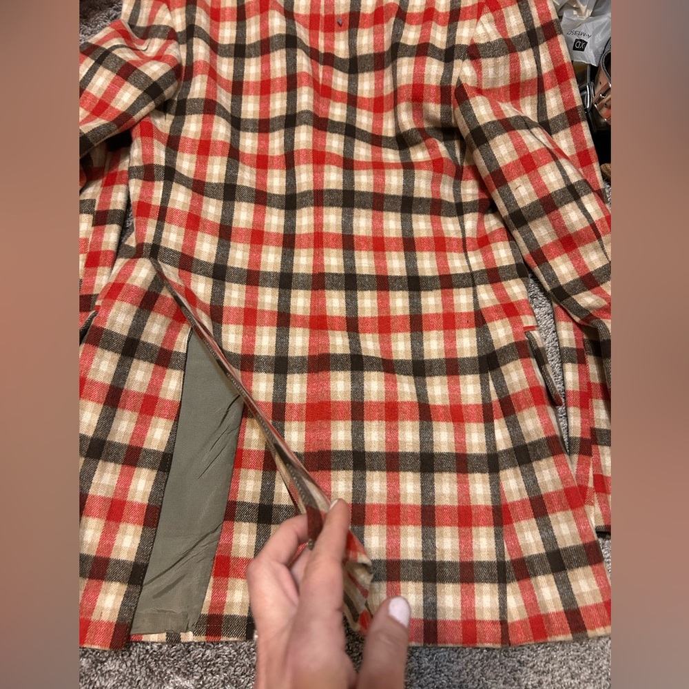 Vintage Cricketeer Mr. Man Washington D.C. Plaid Wool Blazer Med Preppy Old Mone View 3